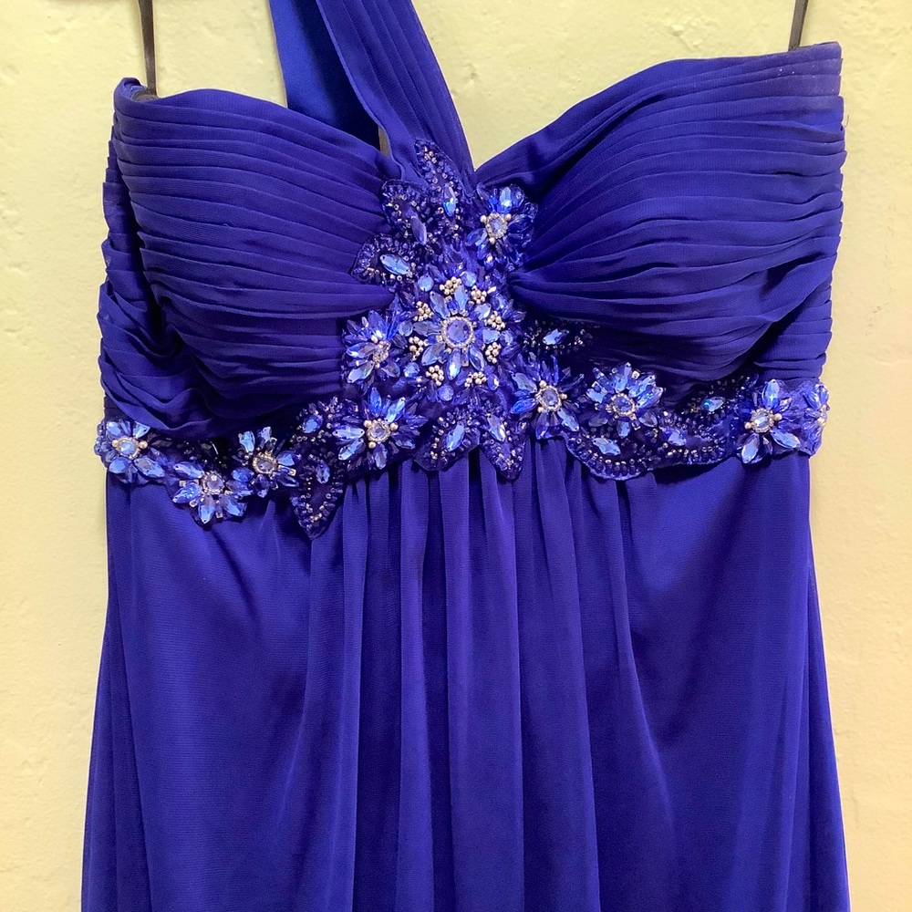 Blue Crystal Dress